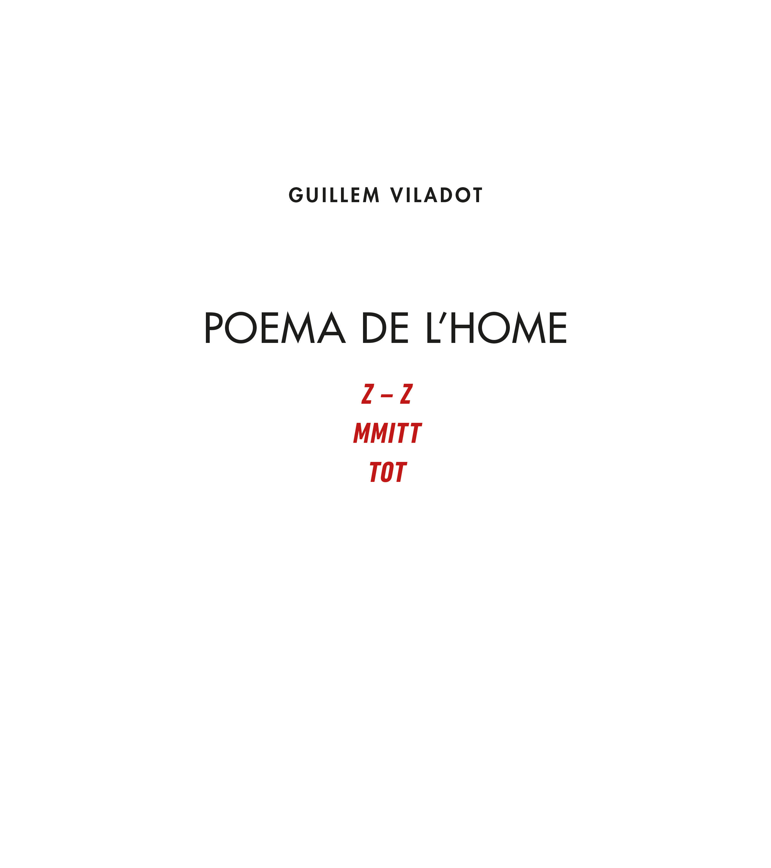 Poema de l'home