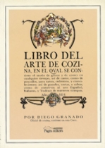 Libro del arte de la cozina, año 1614 TAPA DURA